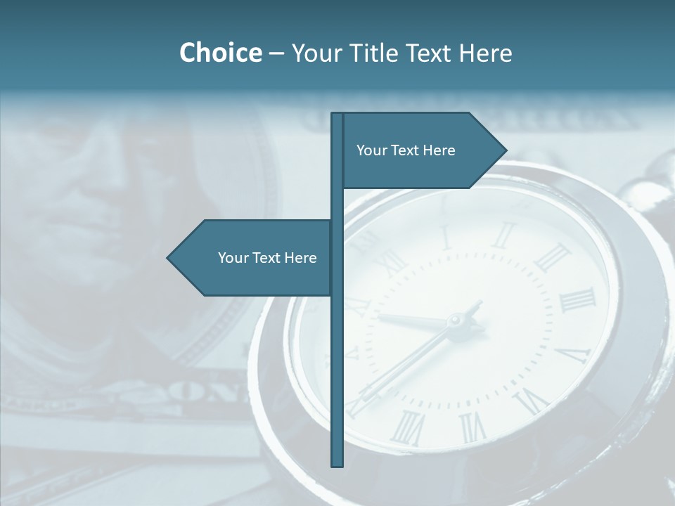 Watch Note Background PowerPoint Template