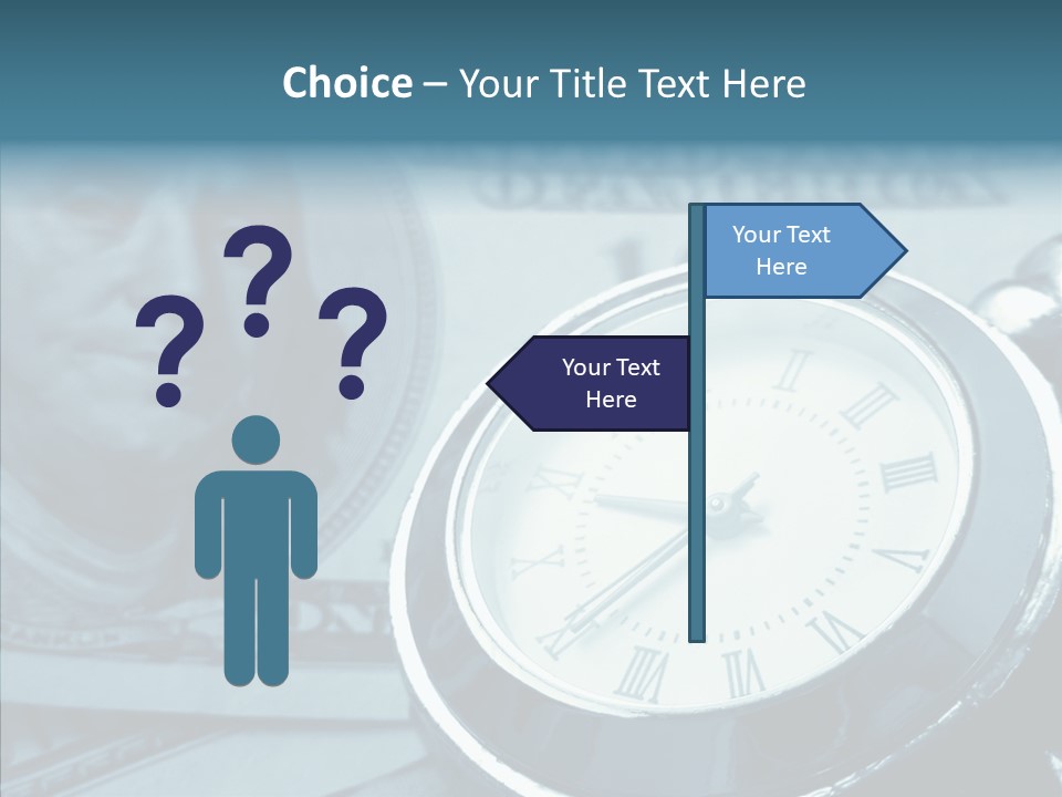 Watch Note Background PowerPoint Template