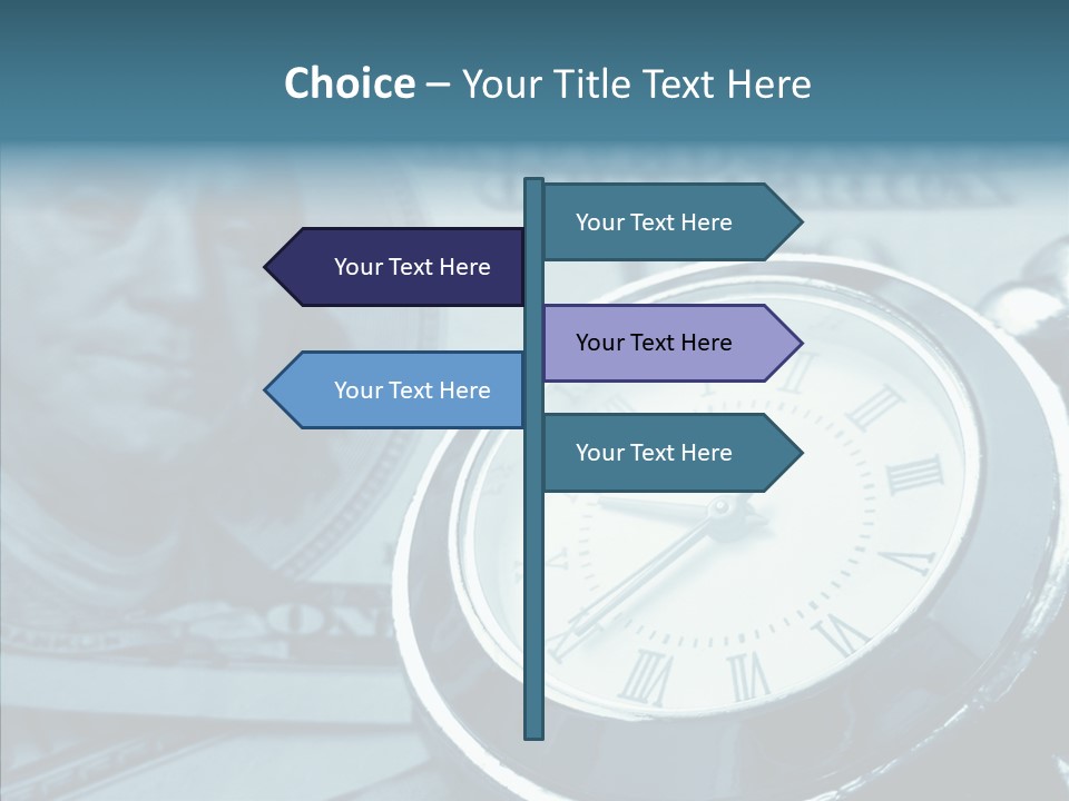 Watch Note Background PowerPoint Template