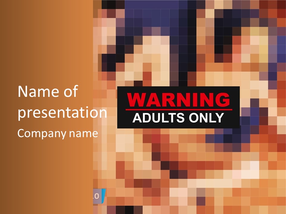 Xxx Lust Ery PowerPoint Template