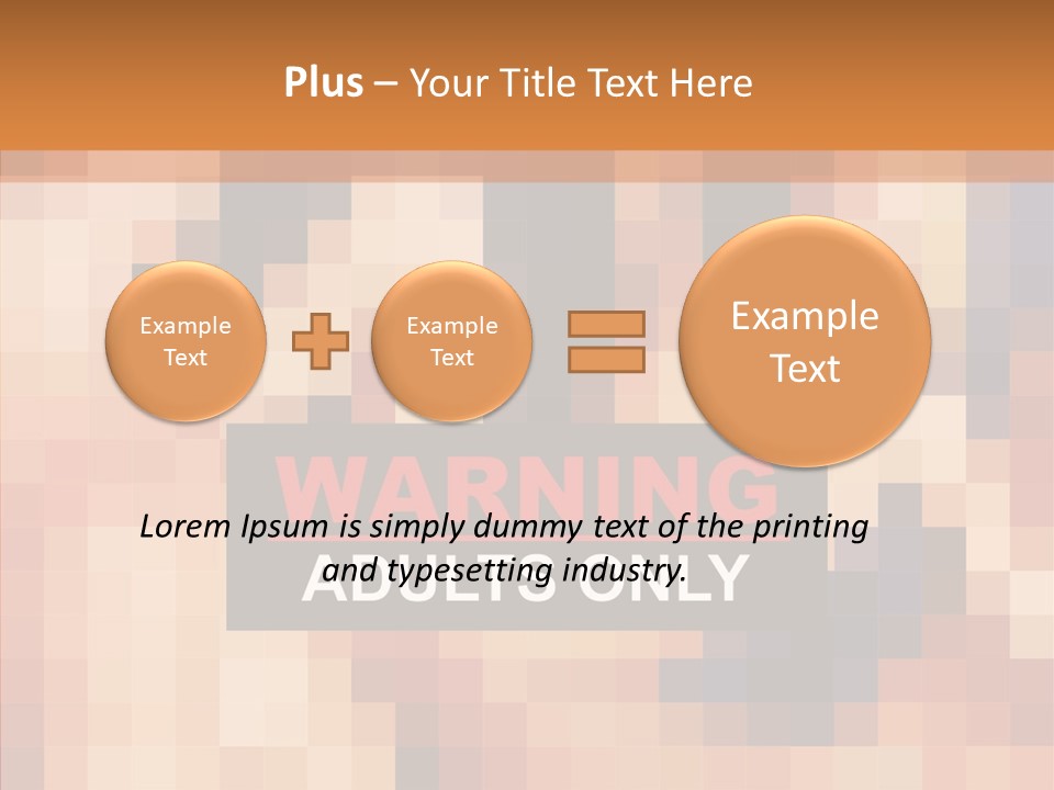Xxx Lust Ery PowerPoint Template