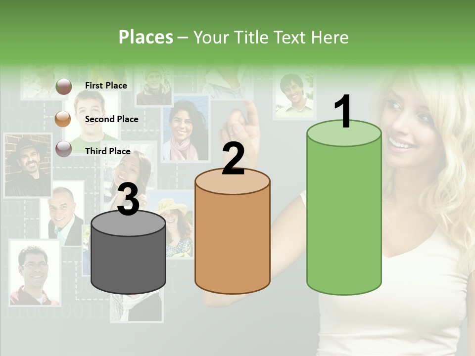 Looking Relationship Pictures PowerPoint Template