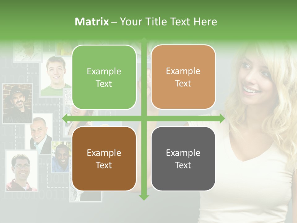 Looking Relationship Pictures PowerPoint Template