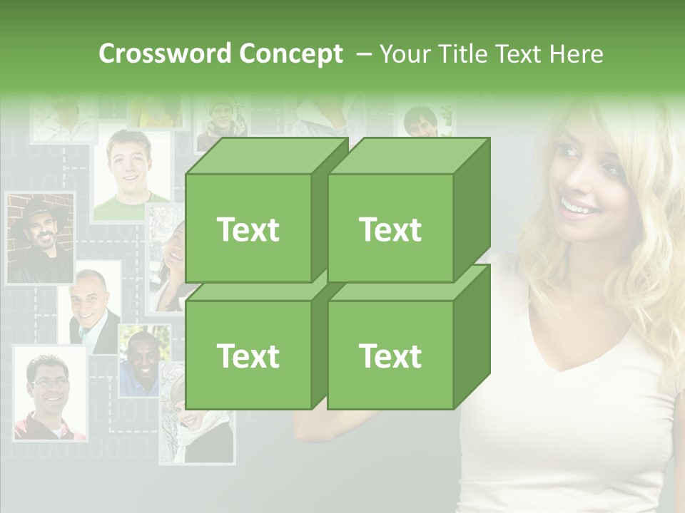 Looking Relationship Pictures PowerPoint Template