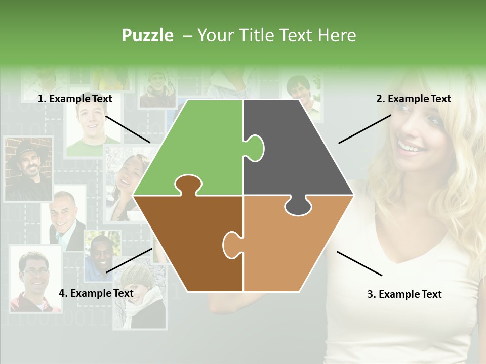 Looking Relationship Pictures PowerPoint Template