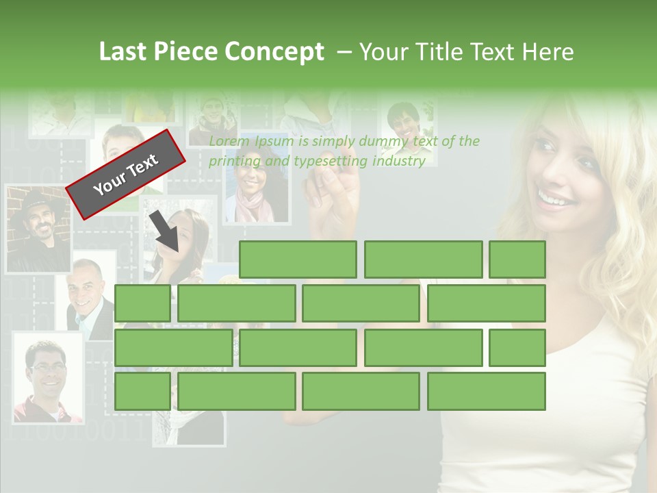 Looking Relationship Pictures PowerPoint Template