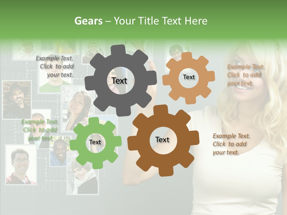 Looking Relationship Pictures PowerPoint Template