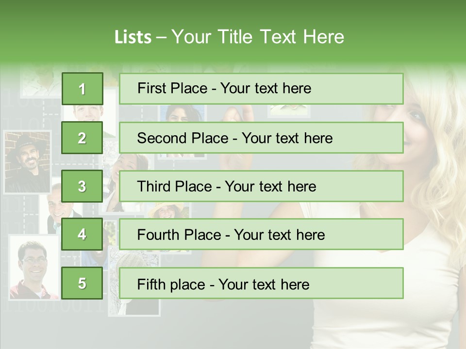 Looking Relationship Pictures PowerPoint Template