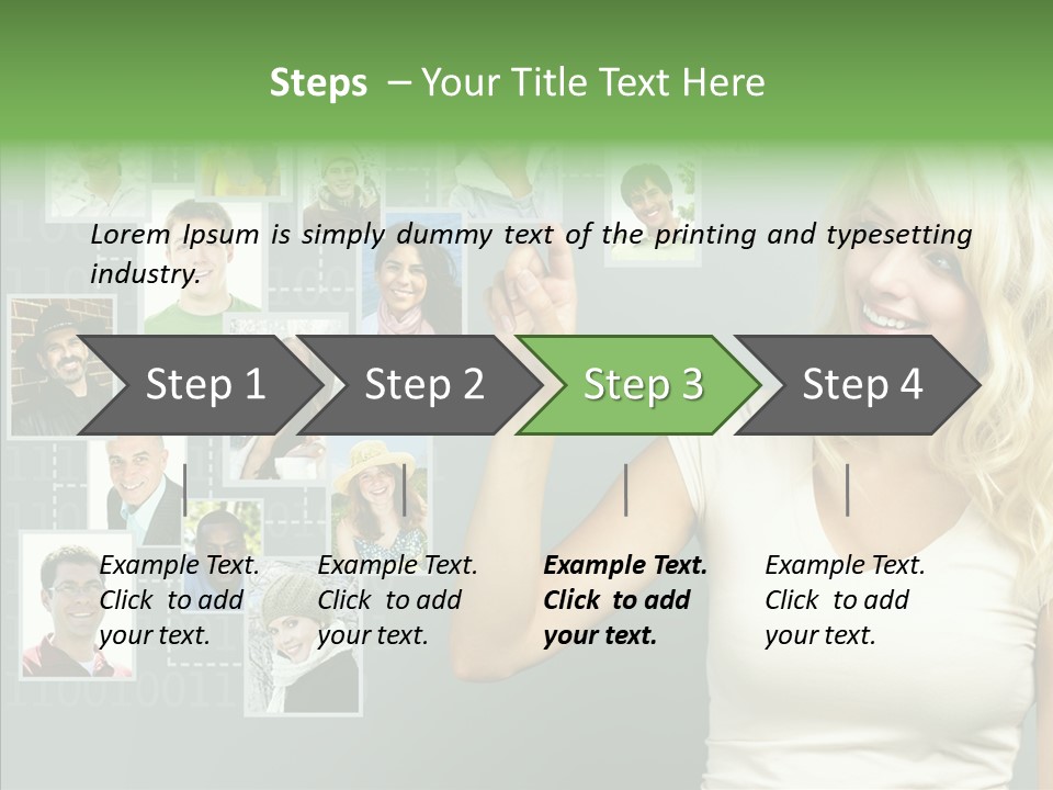Looking Relationship Pictures PowerPoint Template