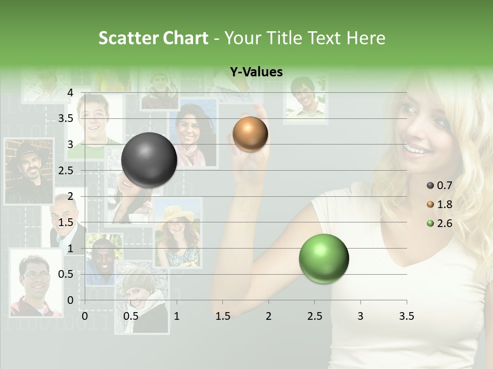 Looking Relationship Pictures PowerPoint Template