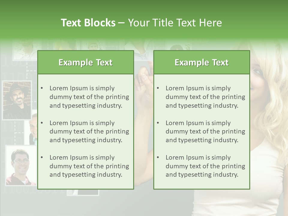 Looking Relationship Pictures PowerPoint Template