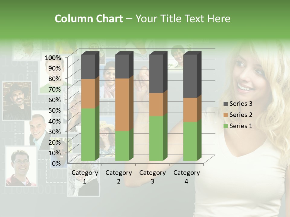 Looking Relationship Pictures PowerPoint Template