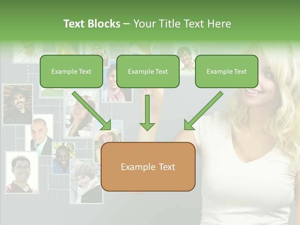 Looking Relationship Pictures PowerPoint Template