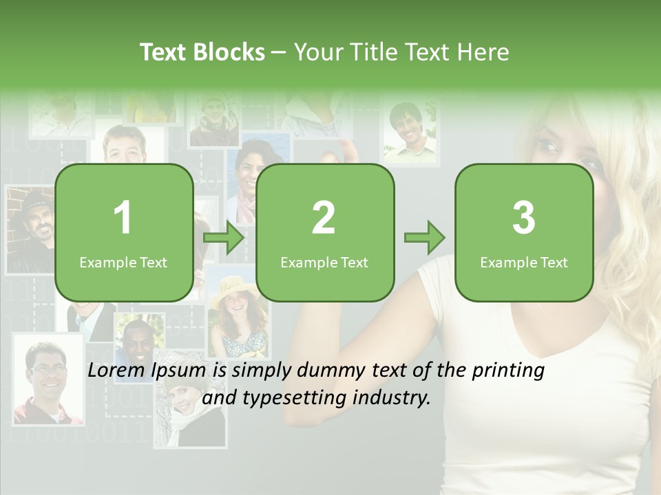 Looking Relationship Pictures PowerPoint Template
