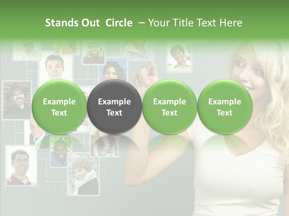 Looking Relationship Pictures PowerPoint Template