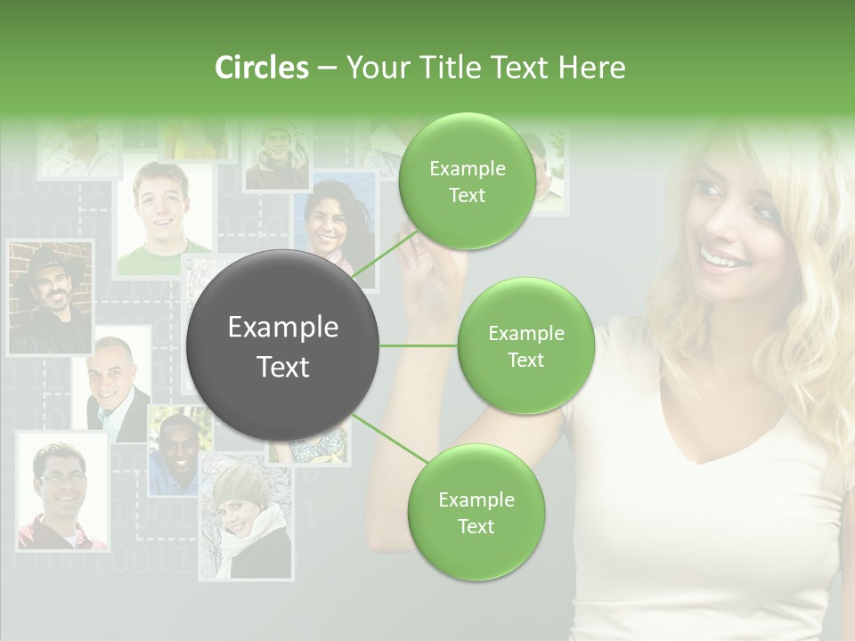 Looking Relationship Pictures PowerPoint Template