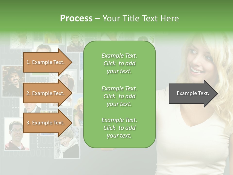Looking Relationship Pictures PowerPoint Template