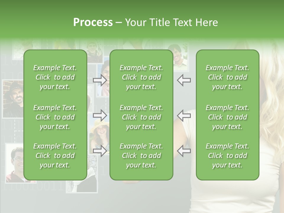 Looking Relationship Pictures PowerPoint Template