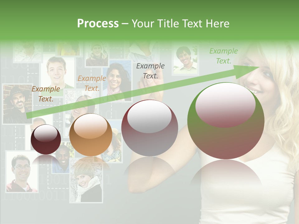 Looking Relationship Pictures PowerPoint Template