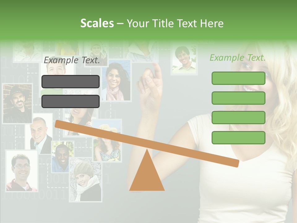 Looking Relationship Pictures PowerPoint Template