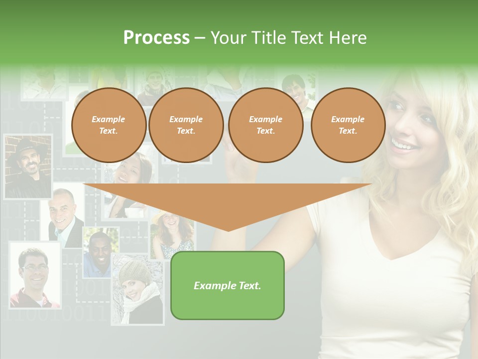 Looking Relationship Pictures PowerPoint Template