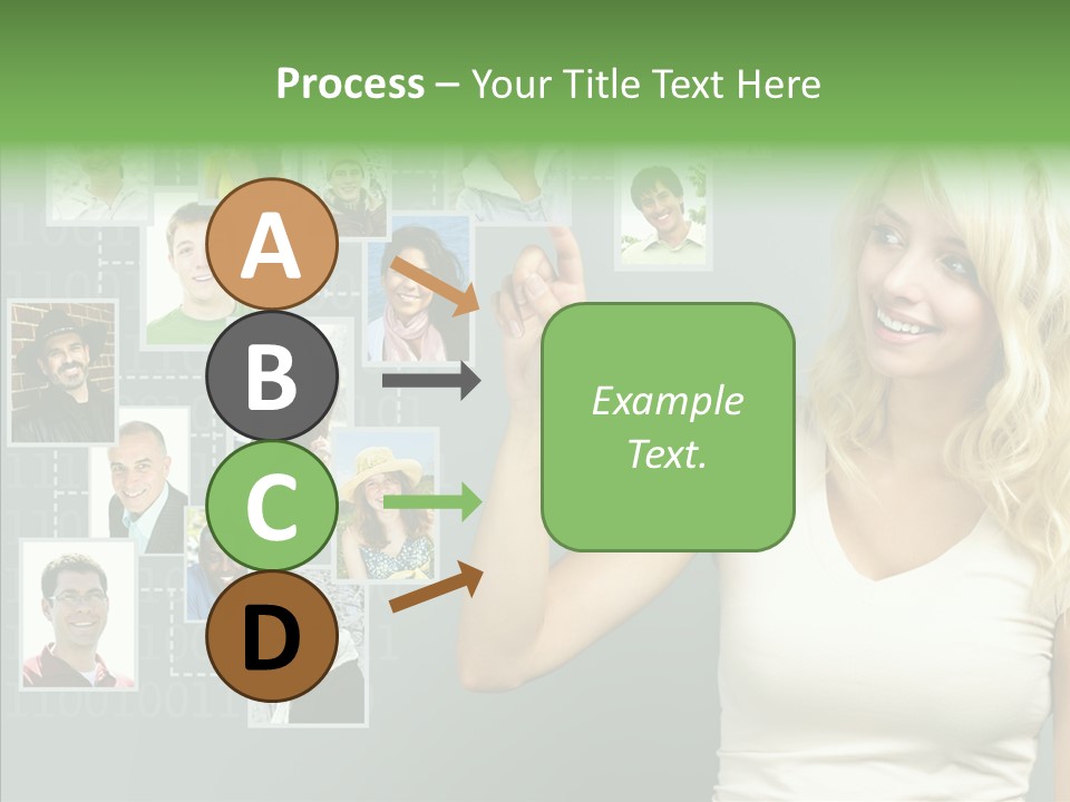 Looking Relationship Pictures PowerPoint Template
