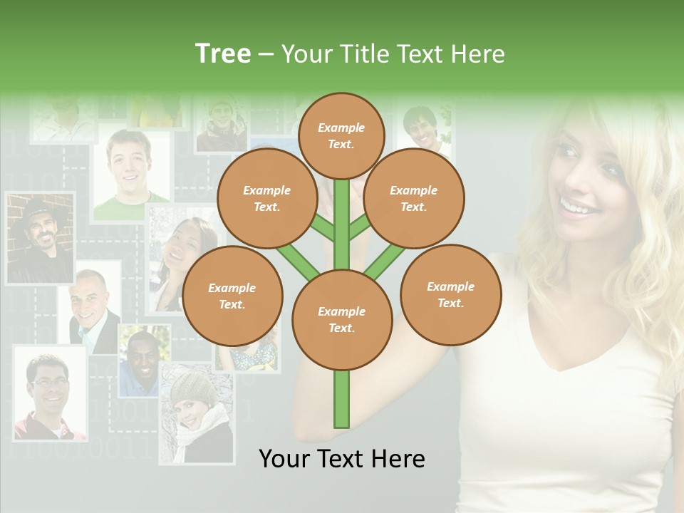 Looking Relationship Pictures PowerPoint Template