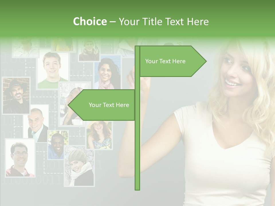 Looking Relationship Pictures PowerPoint Template