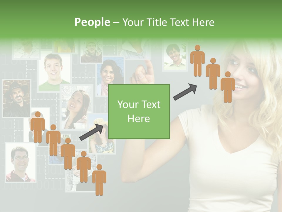 Looking Relationship Pictures PowerPoint Template