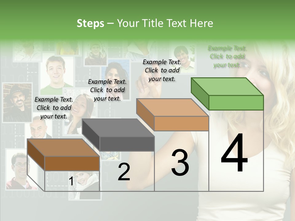 Looking Relationship Pictures PowerPoint Template