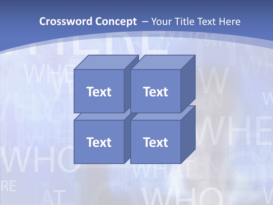 Question Mark Structure People PowerPoint Template