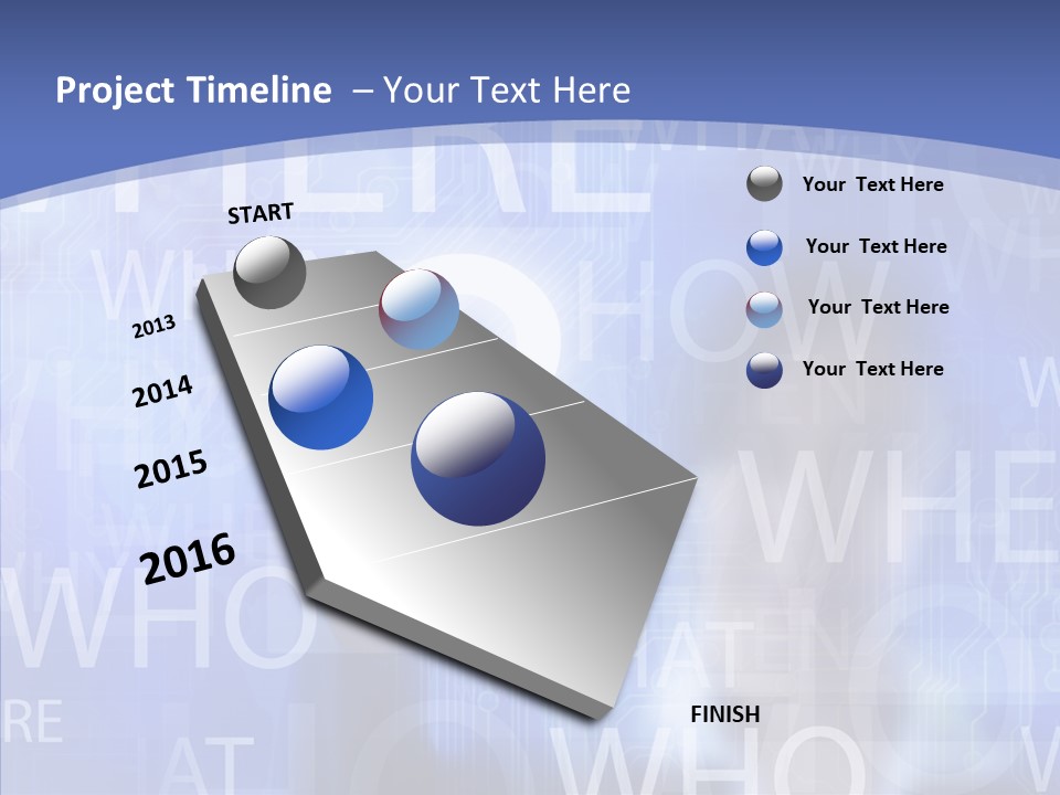 Question Mark Structure People PowerPoint Template