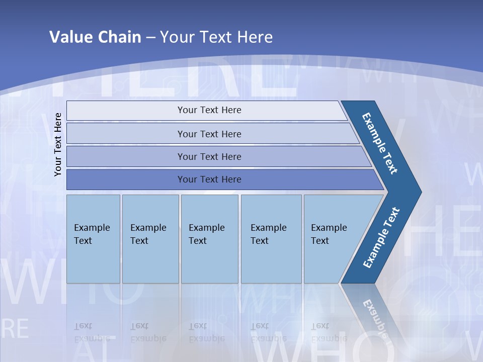 Question Mark Structure People PowerPoint Template