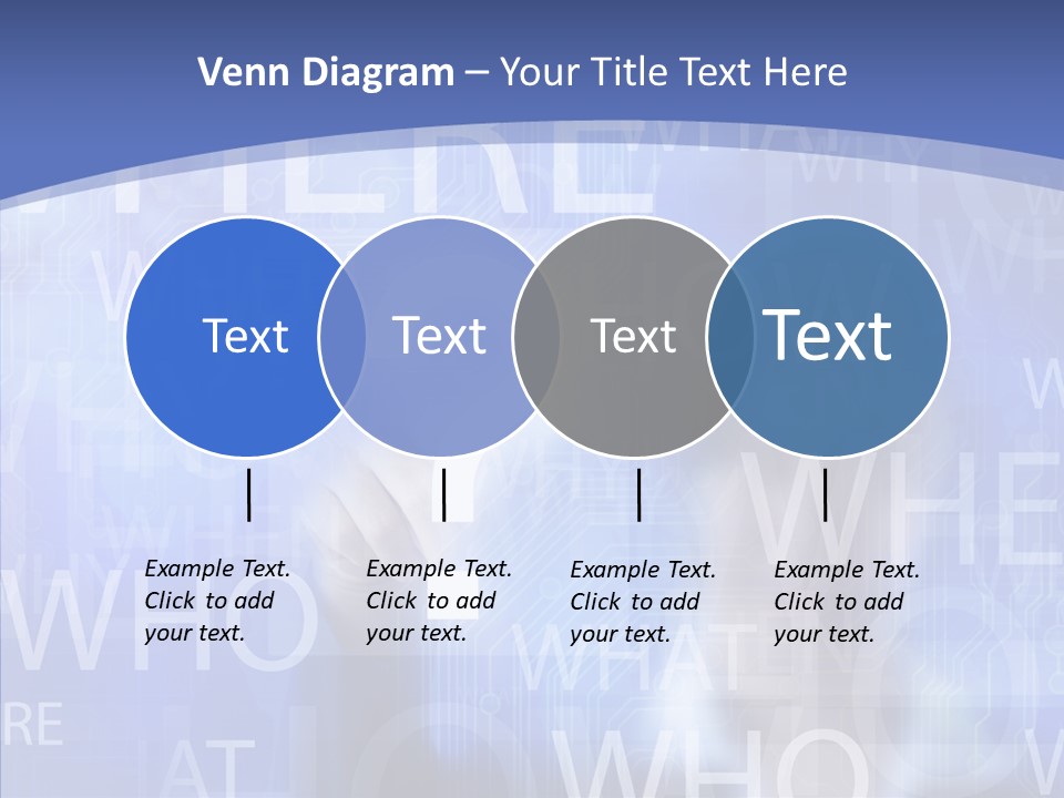 Question Mark Structure People PowerPoint Template