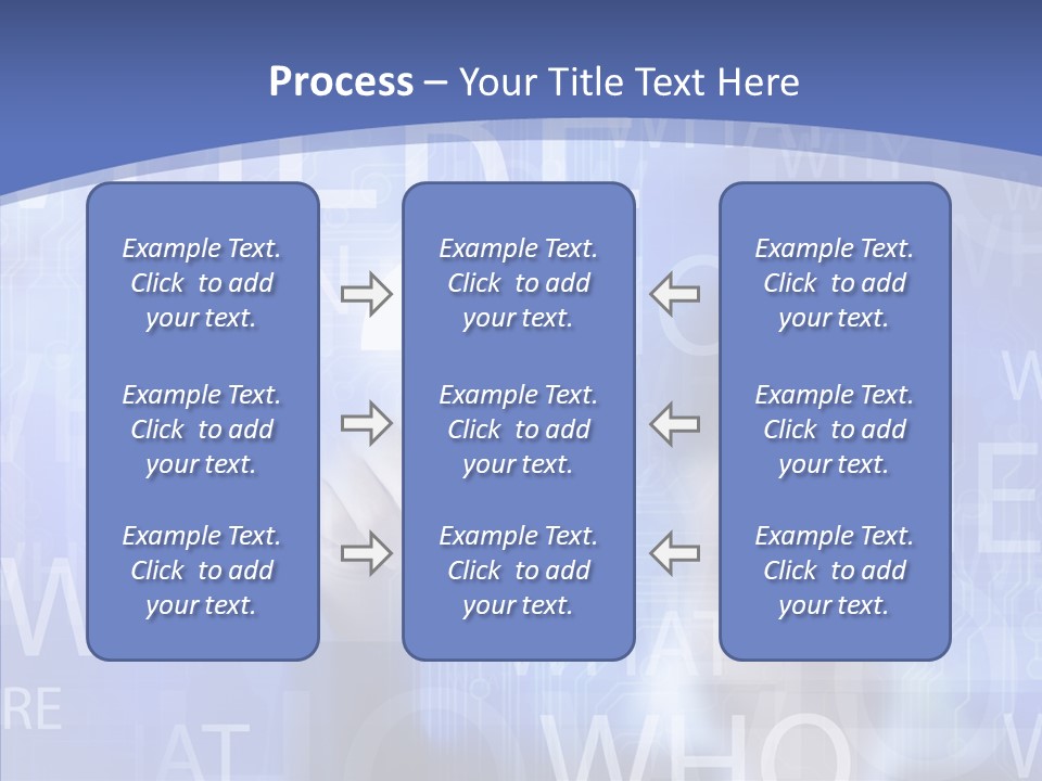 Question Mark Structure People PowerPoint Template