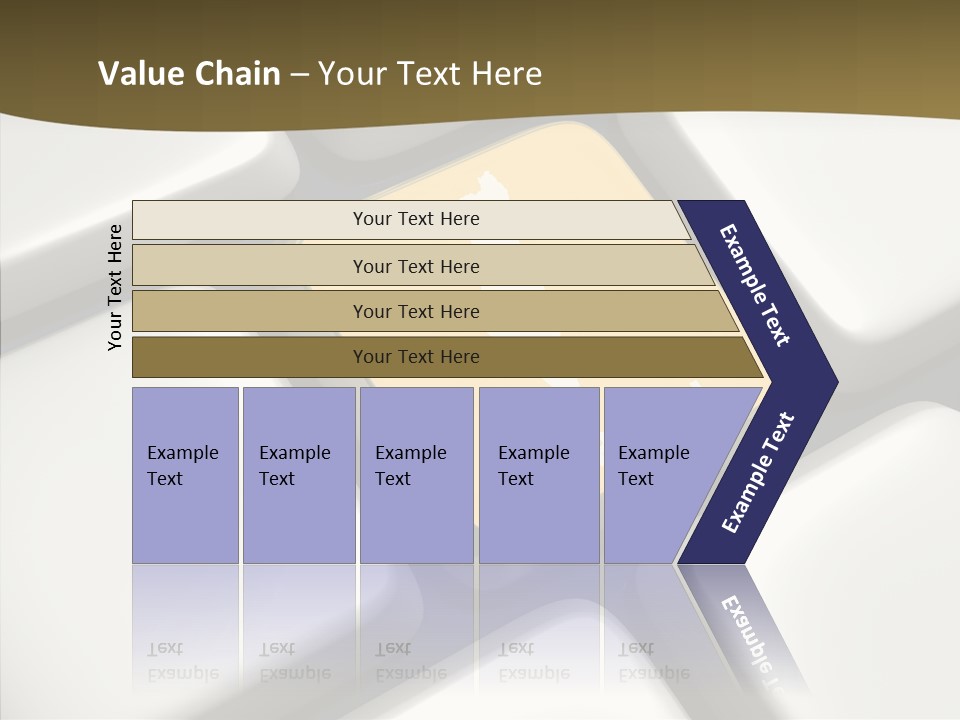 A Computer Keyboard With A Yellow Button On It PowerPoint Template