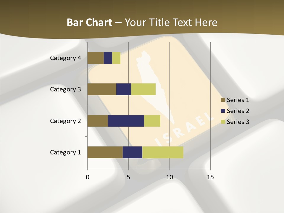 A Computer Keyboard With A Yellow Button On It PowerPoint Template