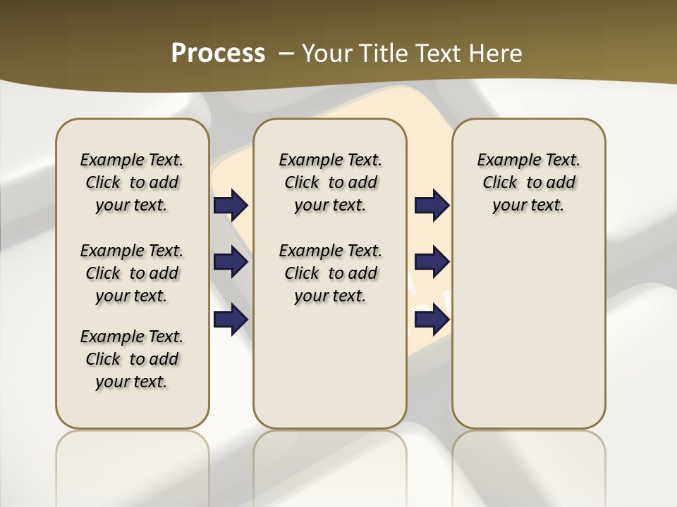A Computer Keyboard With A Yellow Button On It PowerPoint Template