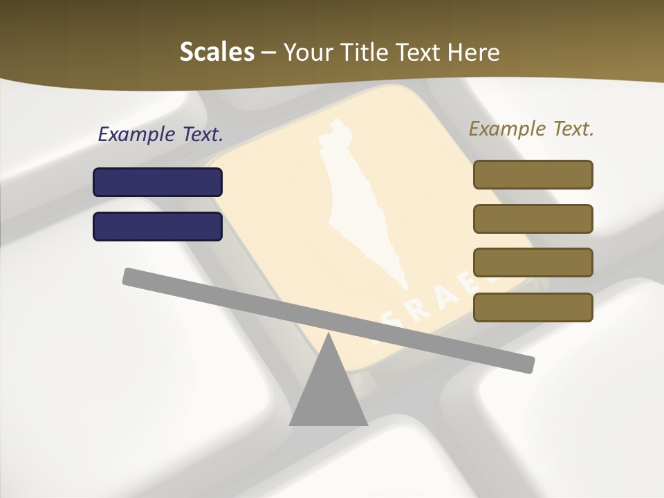 A Computer Keyboard With A Yellow Button On It PowerPoint Template