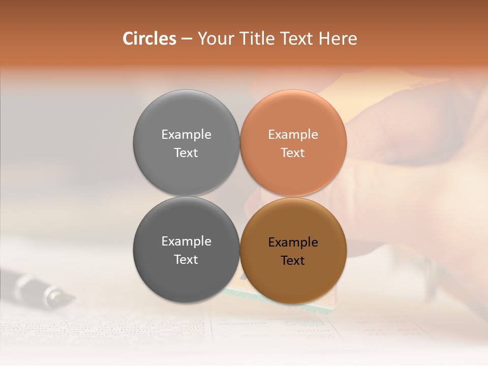 Document Accounting Finance PowerPoint Template