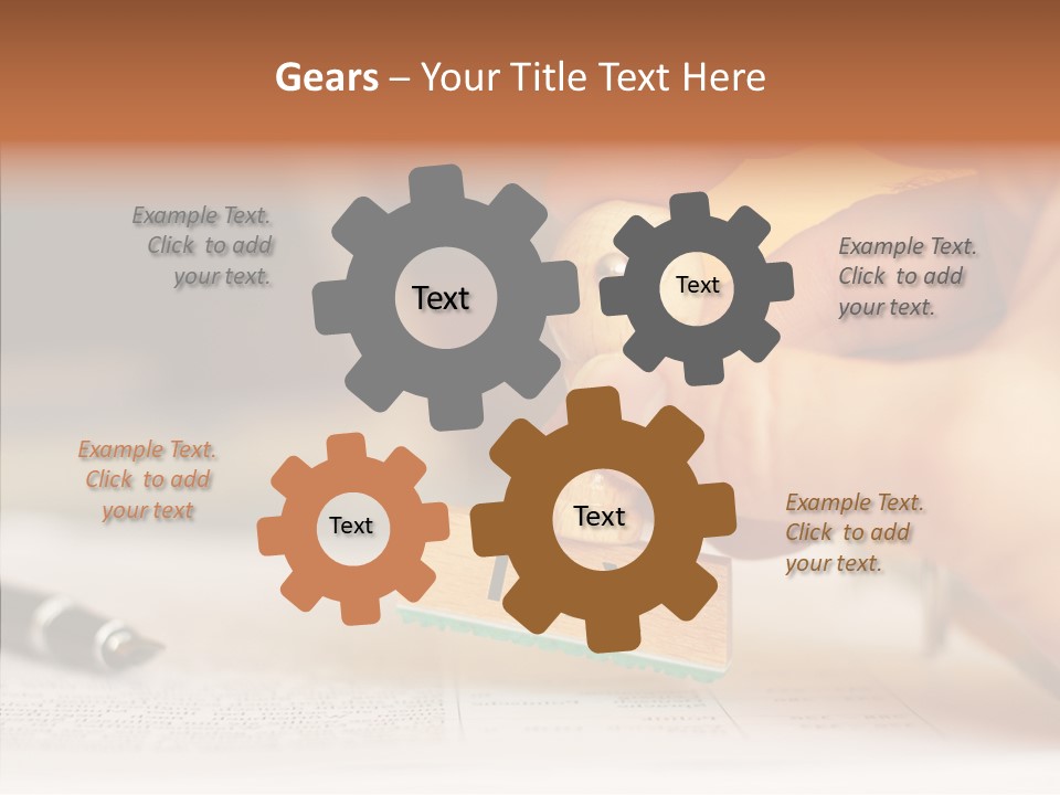 Document Accounting Finance PowerPoint Template