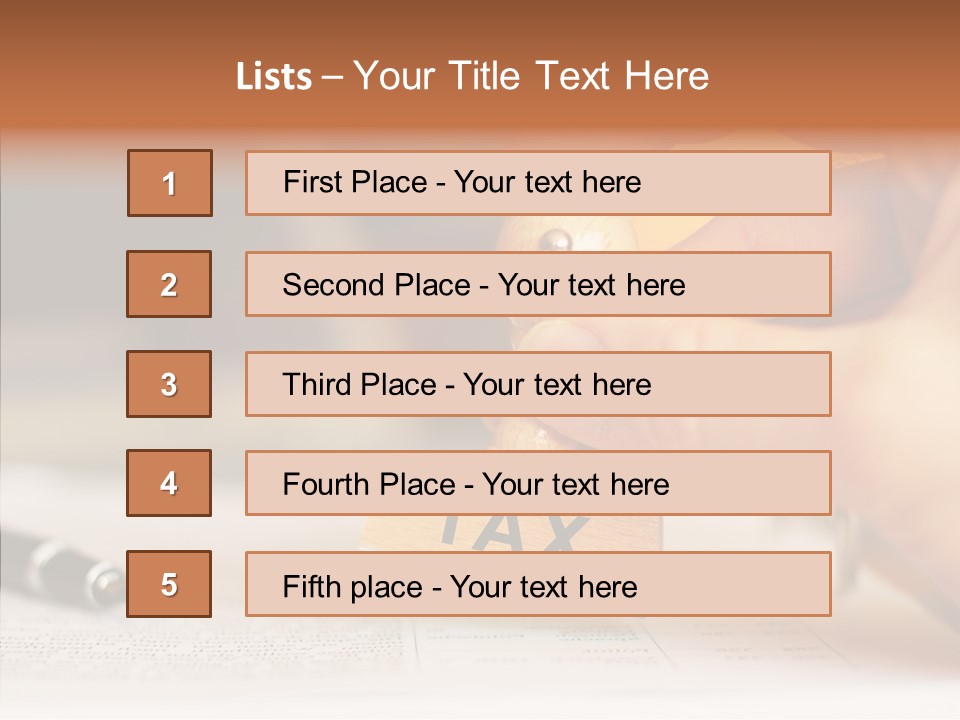 Document Accounting Finance PowerPoint Template