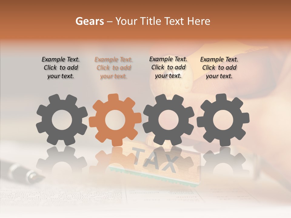 Document Accounting Finance PowerPoint Template