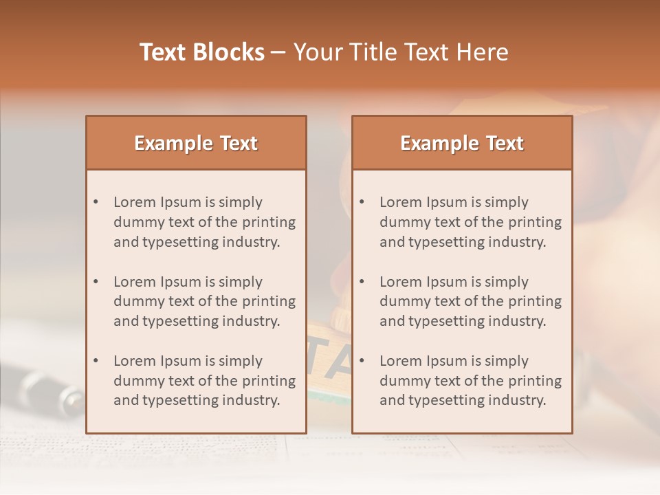 Document Accounting Finance PowerPoint Template