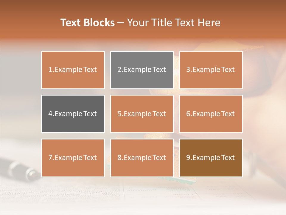 Document Accounting Finance PowerPoint Template