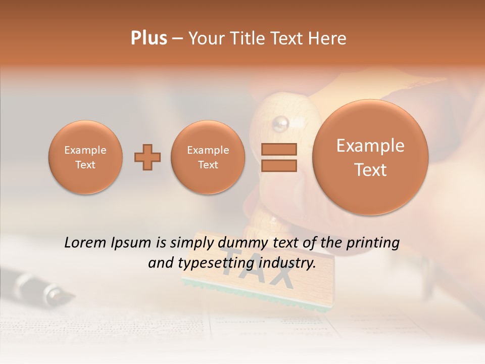 Document Accounting Finance PowerPoint Template