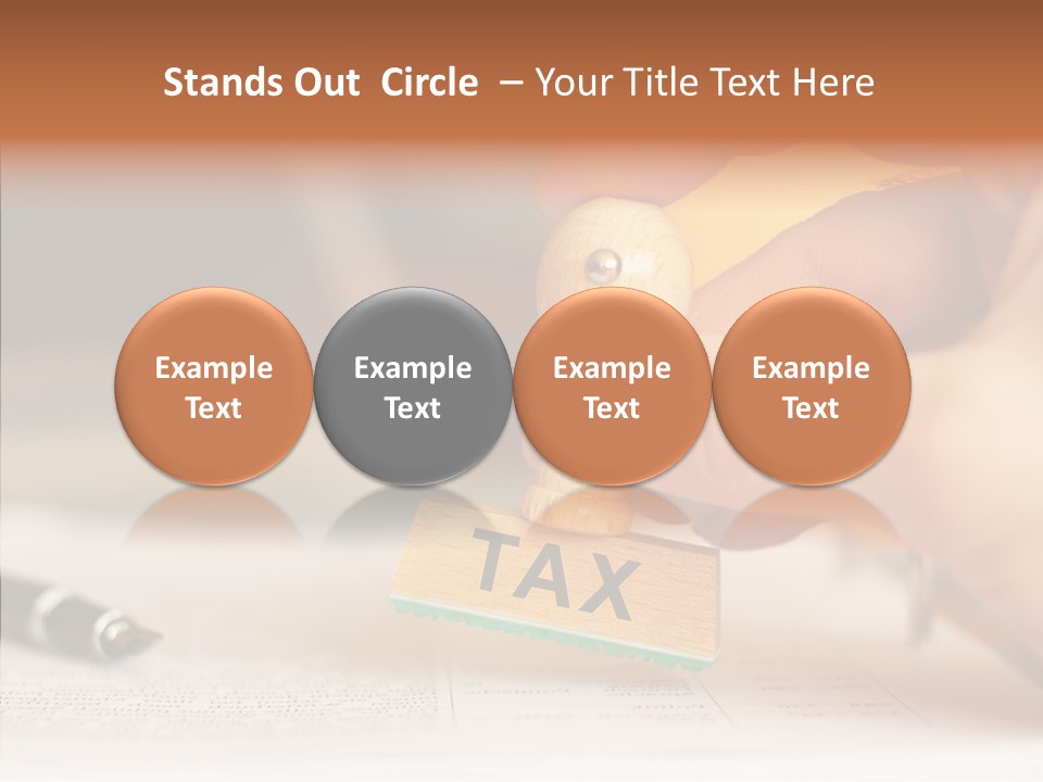 Document Accounting Finance PowerPoint Template