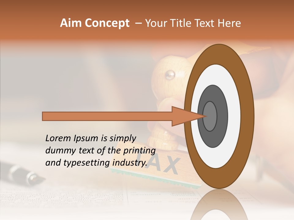Document Accounting Finance PowerPoint Template