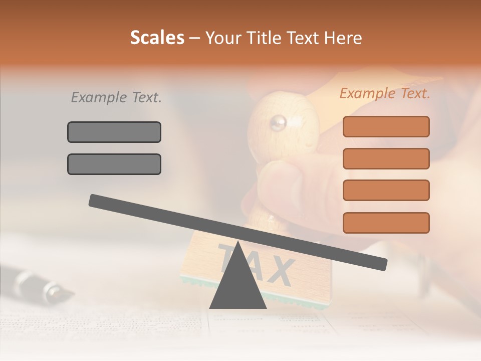Document Accounting Finance PowerPoint Template