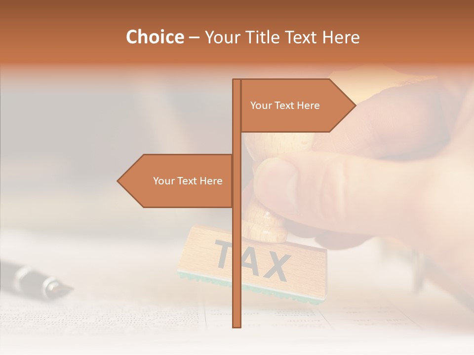 Document Accounting Finance PowerPoint Template